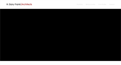 Desktop Screenshot of hgaryfrankarchitects.com
