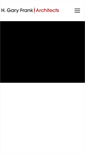 Mobile Screenshot of hgaryfrankarchitects.com